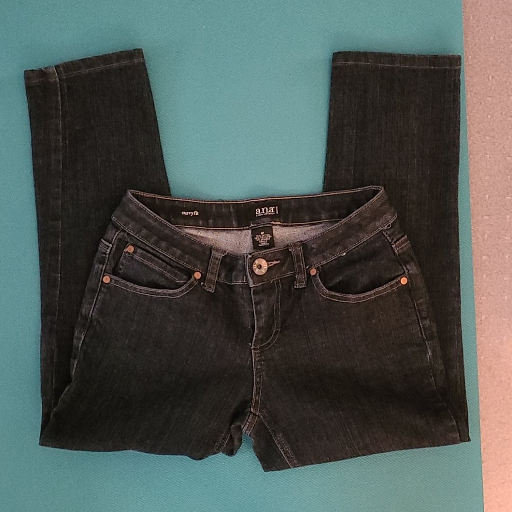 a.n.a denim cropped jeans